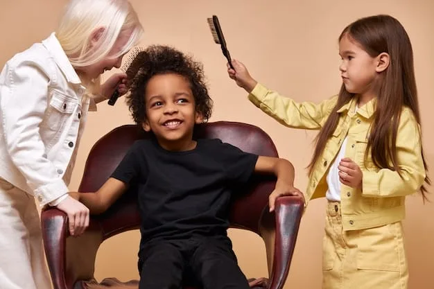 A diverse group of children, each engaging in a different activity, showcasing individual personalities and temperaments. One child might be reading quietly, another laughing boisterously, and another carefully building with blocks.