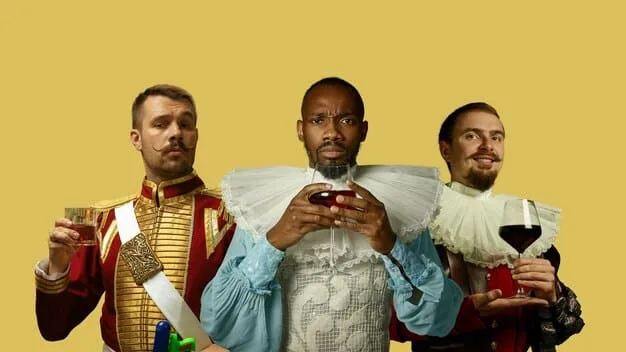 A collage of diverse musicians from different backgrounds and genres performing, alongside images of social media activism symbols and streaming platform logos, representing inclusivity and conscious consumption in music.