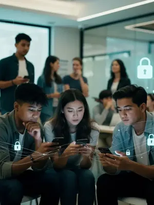 Gen Z teens navigating online privacy in a connected world