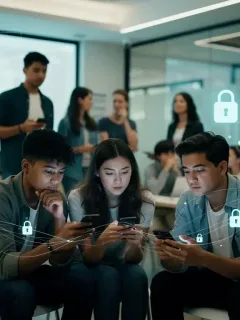 Gen Z teens navigating online privacy in a connected world