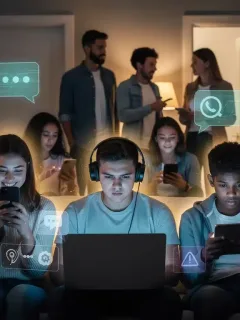 Parents guiding Gen Z through digital citizenship and online safety
