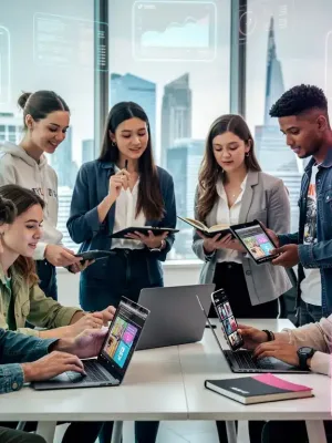 Gen Z professionals influenced by TikTok in diverse career paths