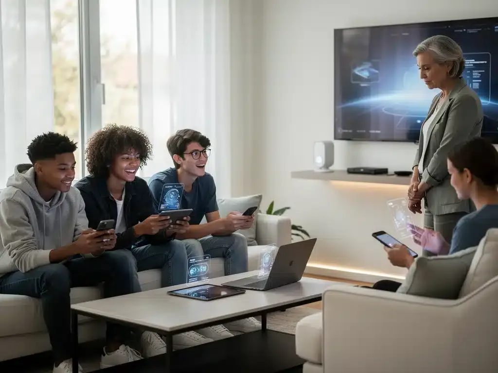 Parental guidance in the digital age, Gen Z online safety with devices