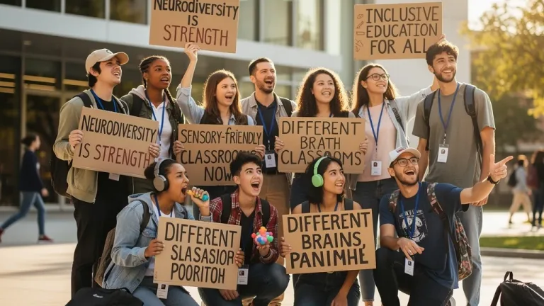 Gen Z students advocating for neurodiversity on campus