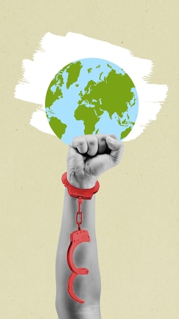 A collage featuring images representing different social justice issues. One image shows a climate change protest, another depicts a LGBTQ+ pride parade, and a third shows a demonstration against economic inequality. The collage should convey the diversity of issues encompassed by modern social justice movements.