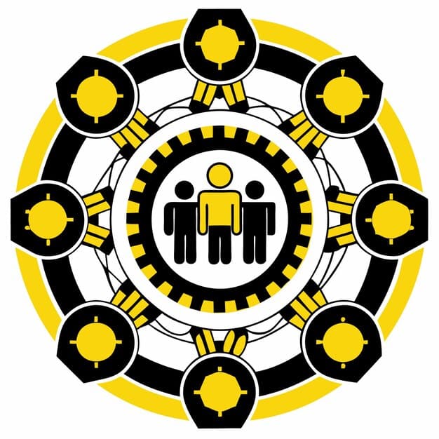 An infographic showing a network of interconnected gears, each labeled with a different form of oppression (racism, sexism, classism, ableism), all working together to maintain a system of inequality.