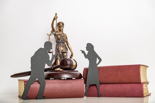 A gavel resting on a stack of law books, with a faint silhouette of diverse faces in the background, symbolizing the legal system's responsibility to address implicit biases and ensure fairness.