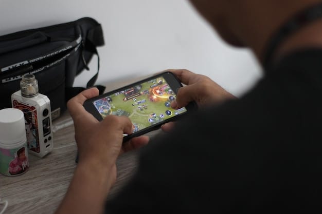 A screenshot of a popular mobile esports game being played on a smartphone, emphasizing the touch controls and fast-paced action. The interface should be clean and professional, highlighting the game's competitive aspects.