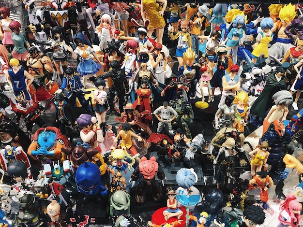 A panoramic wide shot of a bustling international cosplay convention, filled with cosplayers from different countries posing for photos, showcasing a diverse range of costumes and a vibrant, inclusive community atmosphere.