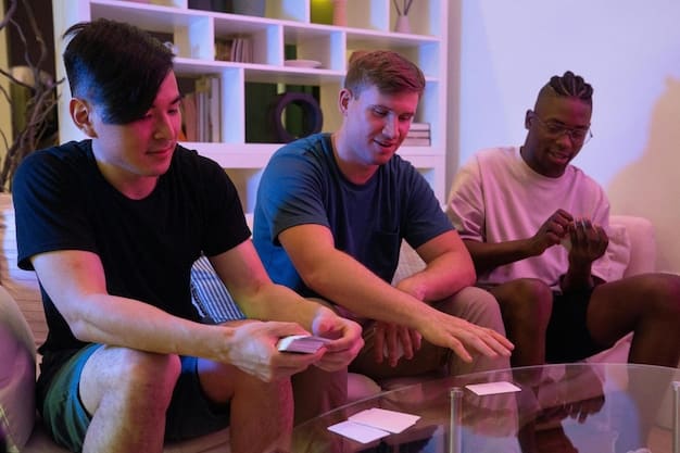 A group of Gen Z individuals gathered at a LAN party, showcasing their smartphones and tablets. The setting should convey a sense of camaraderie and shared excitement for mobile gaming.