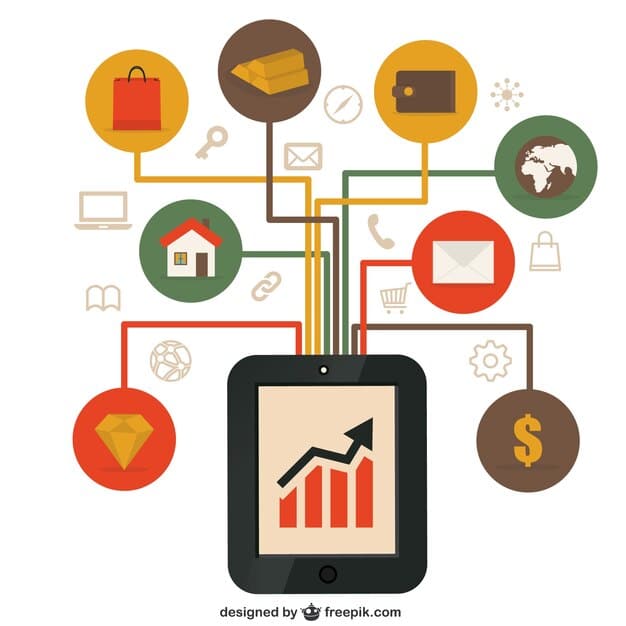 A detailed infographic illustrating the various components of the digital divide (access, affordability, literacy, devices) with arrows showing interconnected solutions like policy, community programs, and education, set against a backdrop of a diverse city skyline.