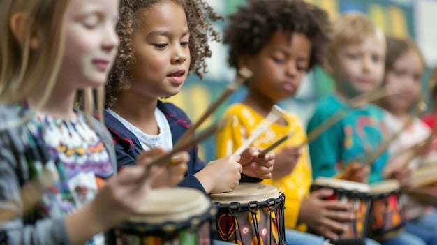 Music Education for Kids: Cognitive Benefits from Age 4