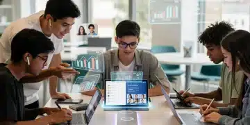 Gen Z students successfully engaging in diverse online learning environments