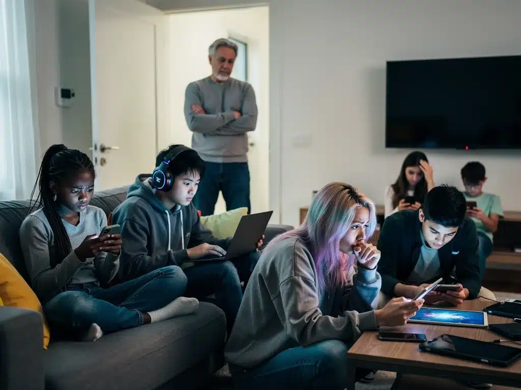 Gen Z Mental Wellness: Screen Time Anxiety Solutions for Parents